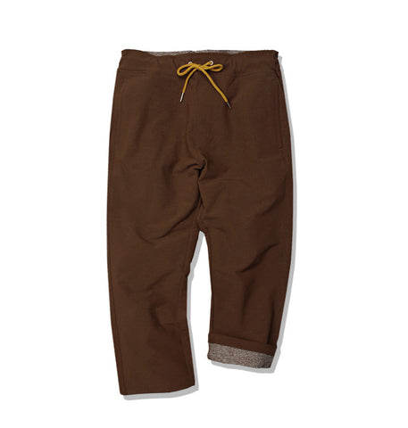 Crop Pants - Brown