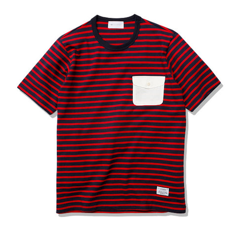 Stripe Pocket Tee